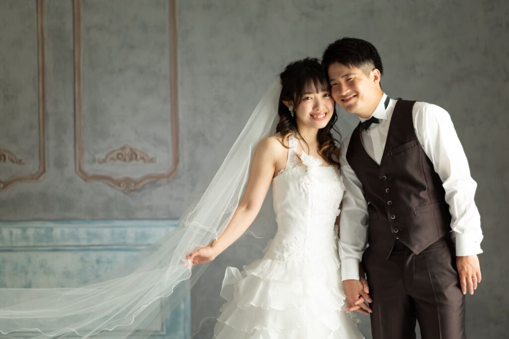 洋装フォトウェディング・結婚式前撮り_フォトスタジオワタナベ(渡辺写真館)奈良橿原店_橿原市・桜井市・大和高田市